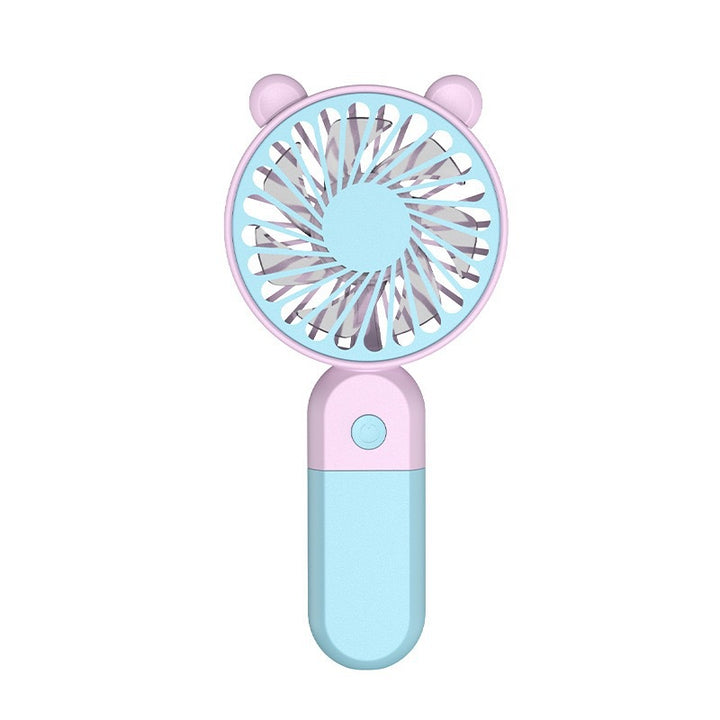 Unisex Cute Portable Handheld Cooling Fan Bowlift