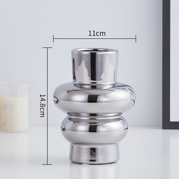 Elegant Modern Ceramic Vase Bowlift