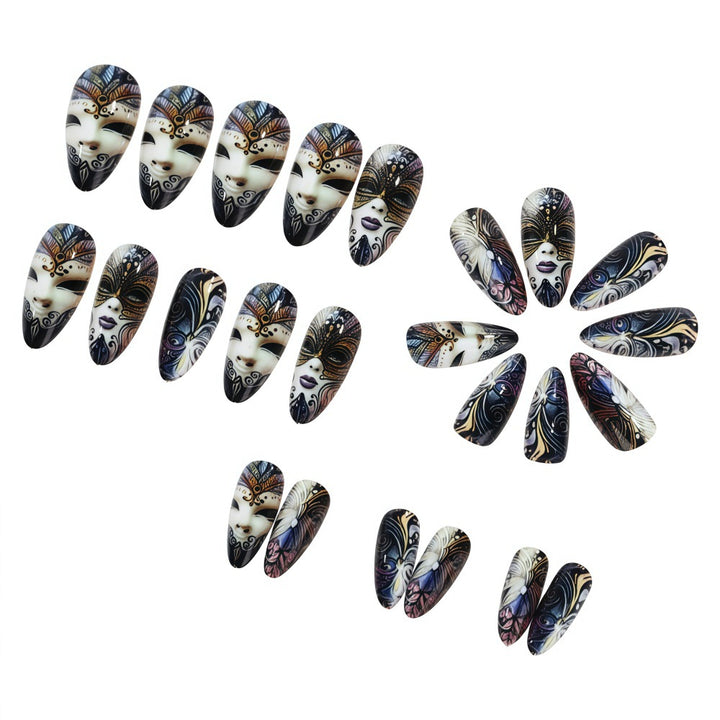 Creatively designed nail art Bowlift