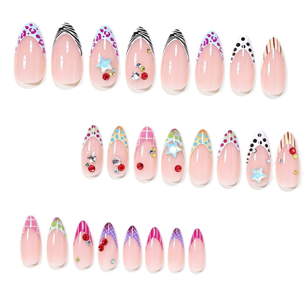 Artistic Themed Press-On Nail Set Bowlift