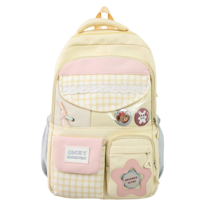 Cute Character-Design School Backpack Bowlift