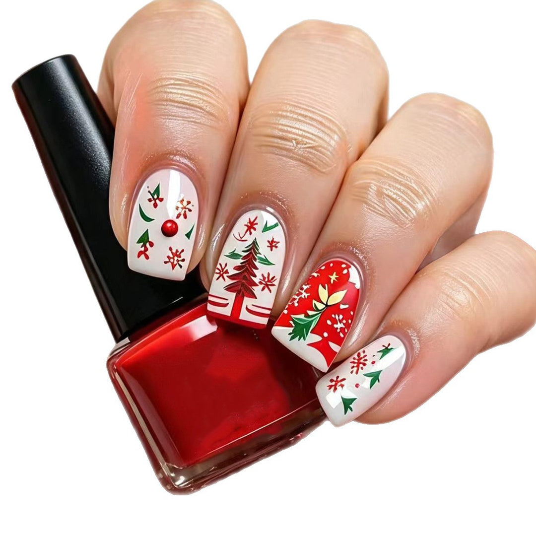 Creative Christmas Art Nails Bowlift