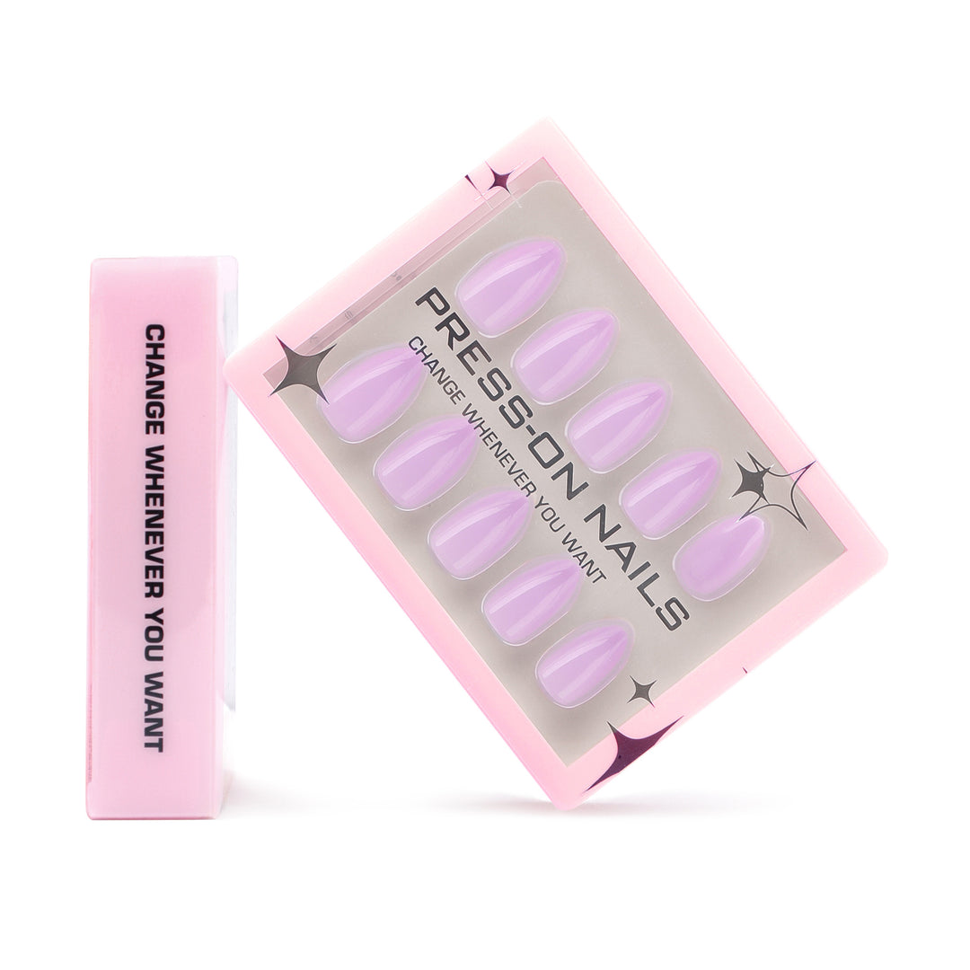 Artistic Press-On Nails Bowlift