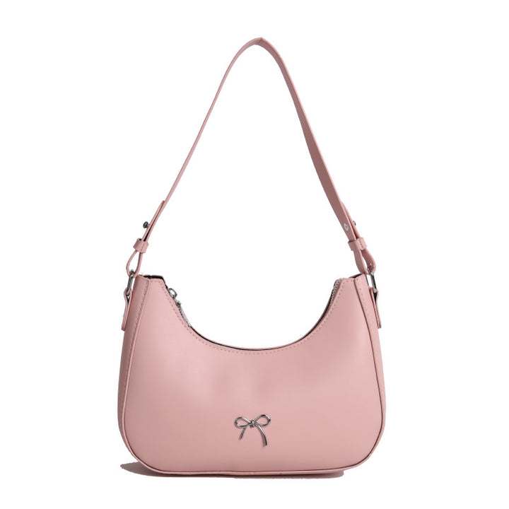 Stylish Bow Detail Shoulder Bag Bowlift