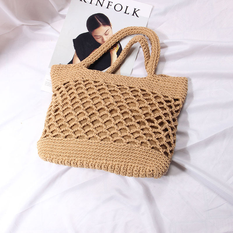 Hand-knotted net bag Bowlift