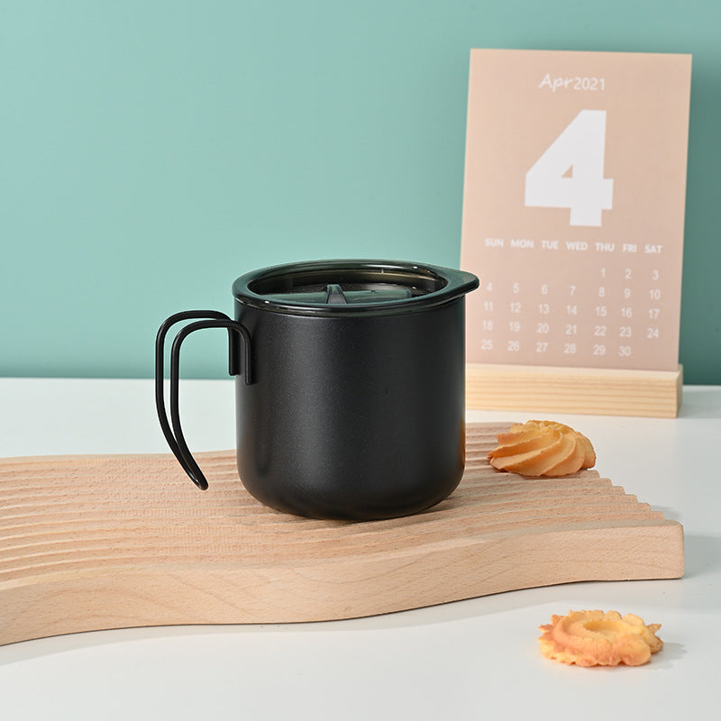 Ladies functional coffee mug with transparent lid Bowlift