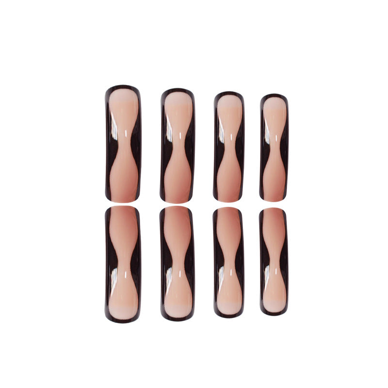 Artistic Press-On Nail Enhancements Bowlift