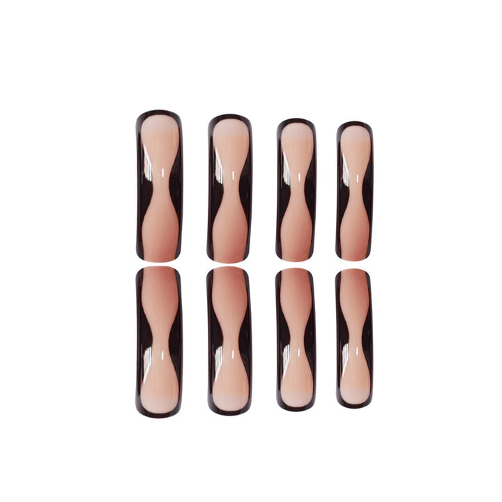 Artistic Press-On Nail Enhancements Bowlift