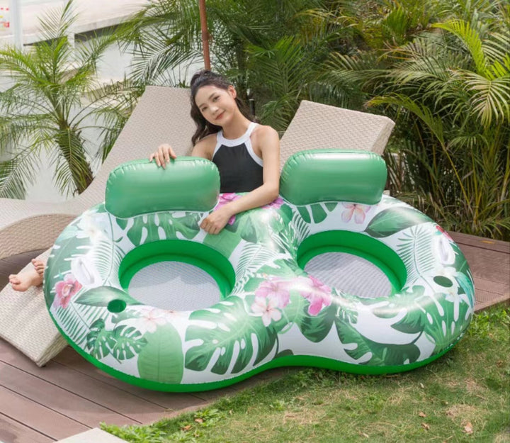 Ladies Inflatable Comfort Swimming Lounge with Viewing Window Bowlift