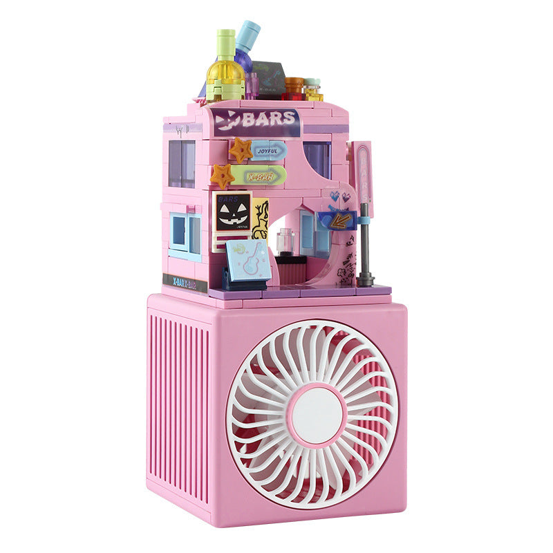 Decorative Miniature Food Stand Fan Bowlift