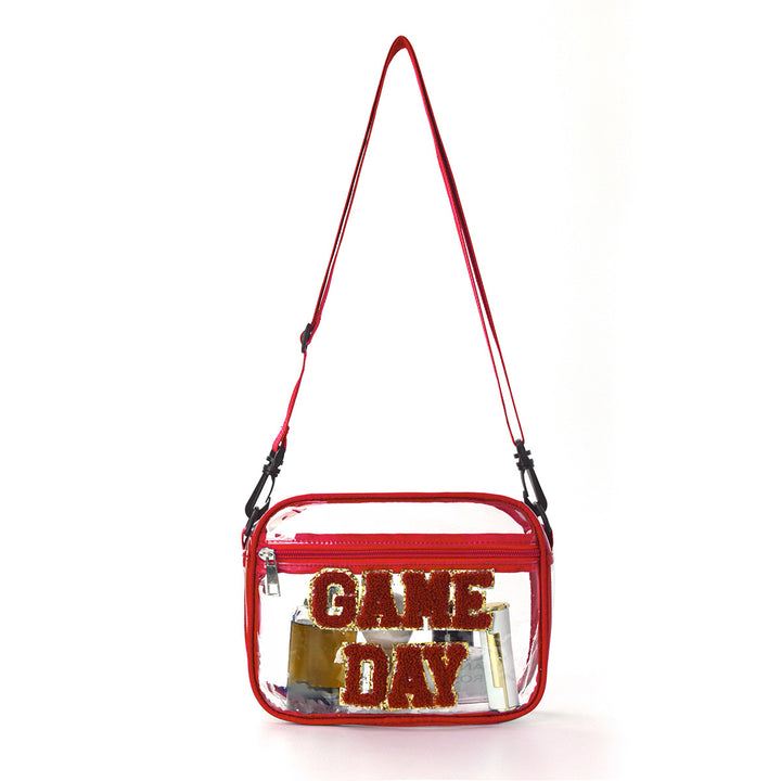 Sporty shoulder bag with transparent front Bowlift