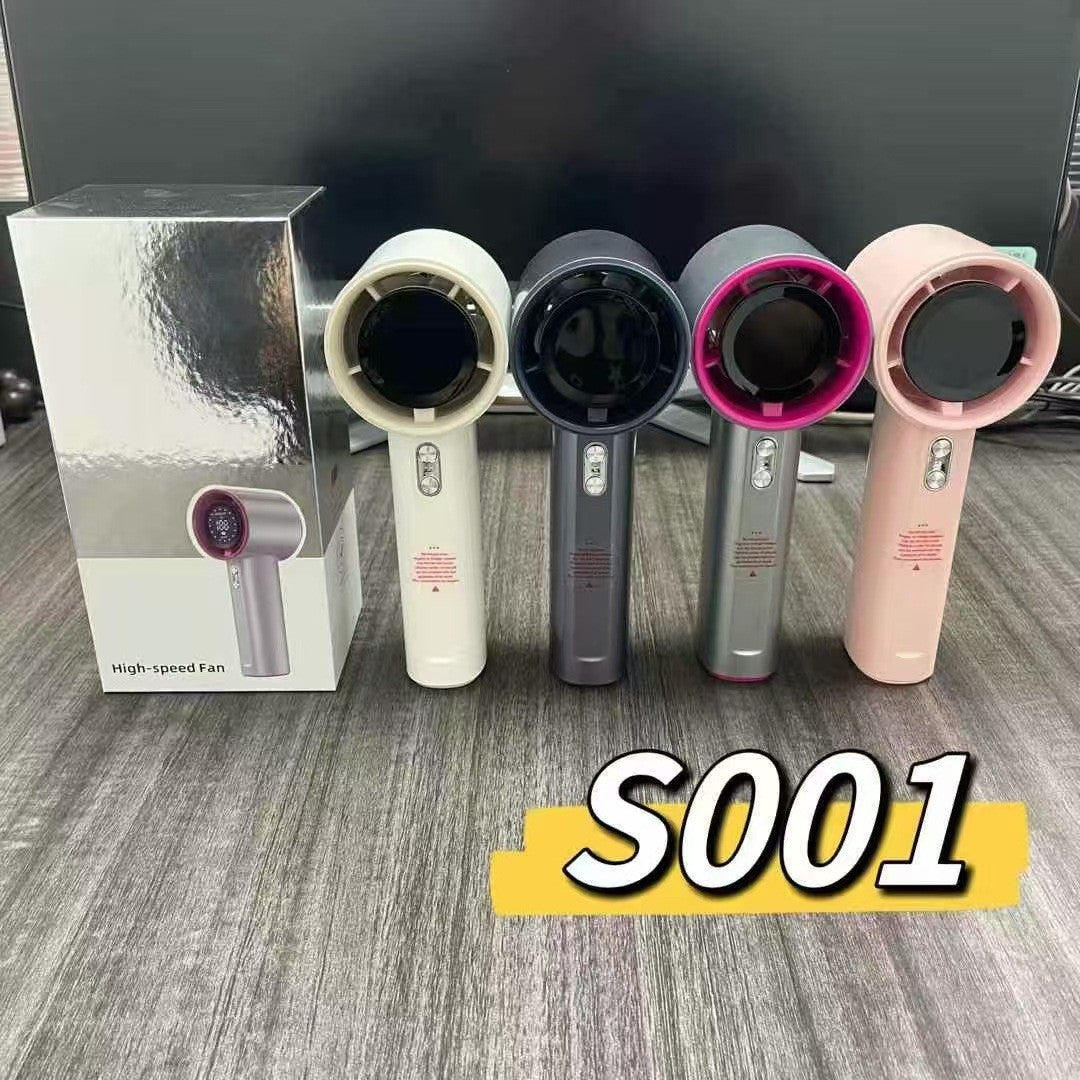 Unisex nan compact cordless high speed digital display hair dryer with adjustable speed and long lasting battery Bowlift