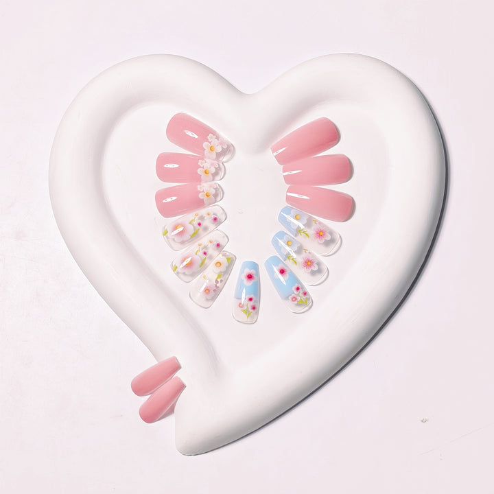 Artificial Nails in Floral Design Bowlift