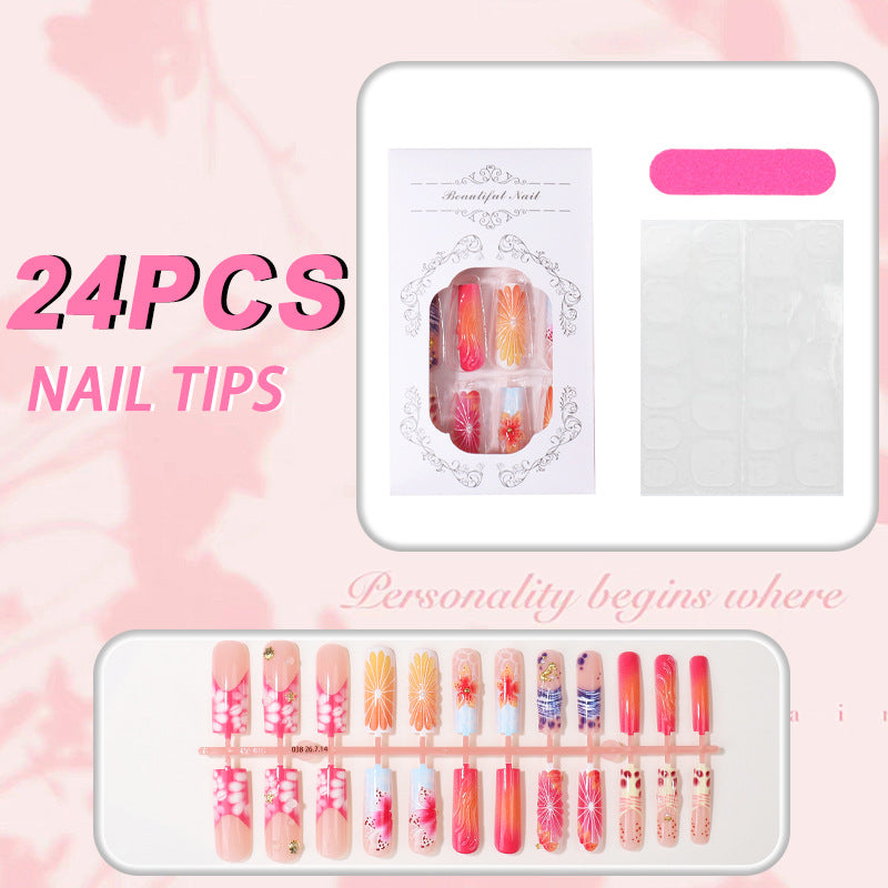 Premium Decorative Nail Tips Kit Bowlift
