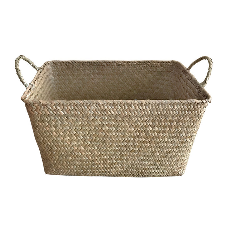 Women's basket with handwoven design Bowlift