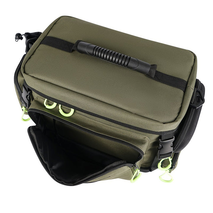 Multi-Compartment Fishing Gear Storage Backpack Bowlift
