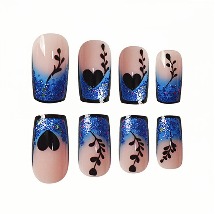 Artistic Gradient Press-On Nail Extensions Bowlift