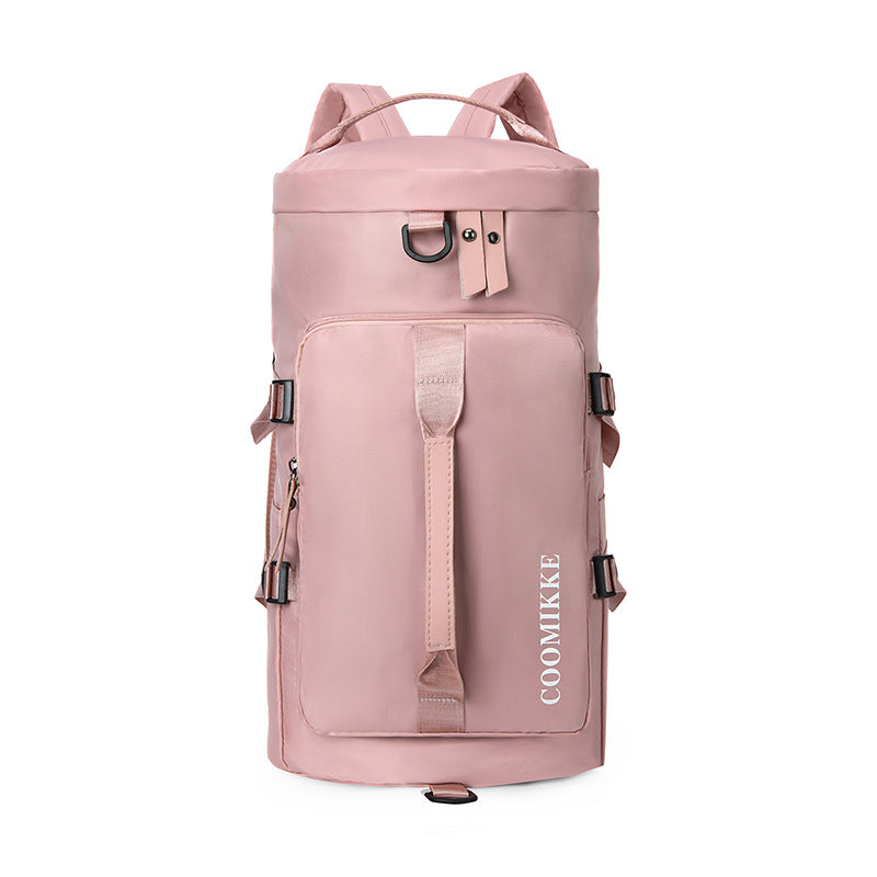 Sporty Backpack With Expandable Main Compartment Bowlift
