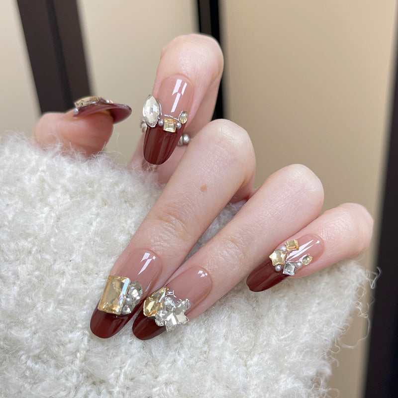 Premium Acrylic Press-On Nail Tips Bowlift