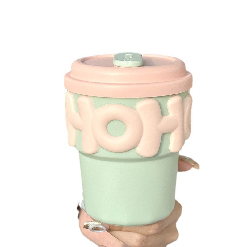 Ladies Fun Drinking Cups with Animal Motif Bowlift