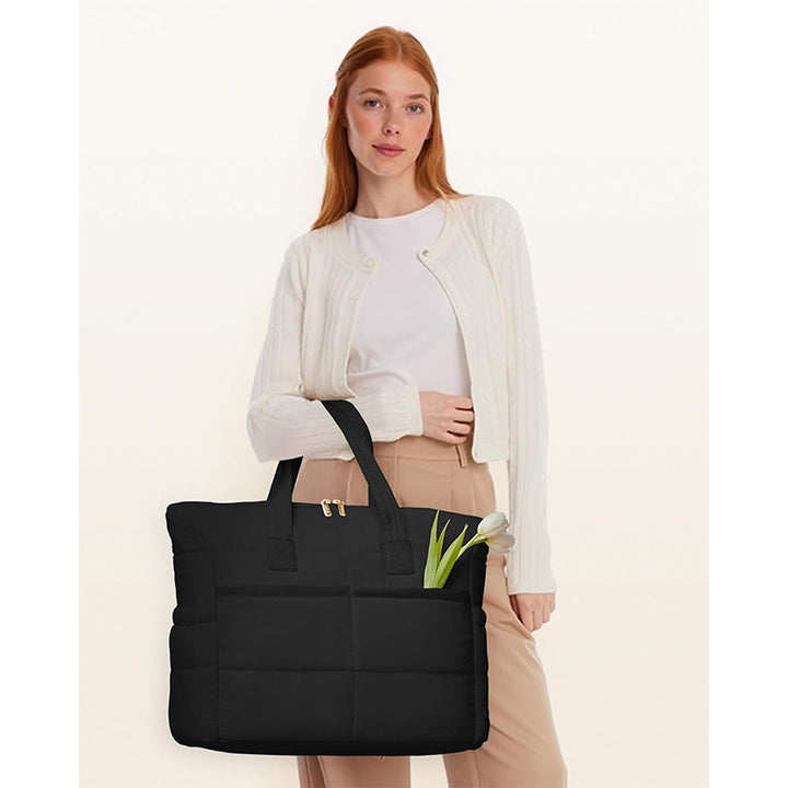Stylish and Functional Handbag with Multiple Compartments Bowlift