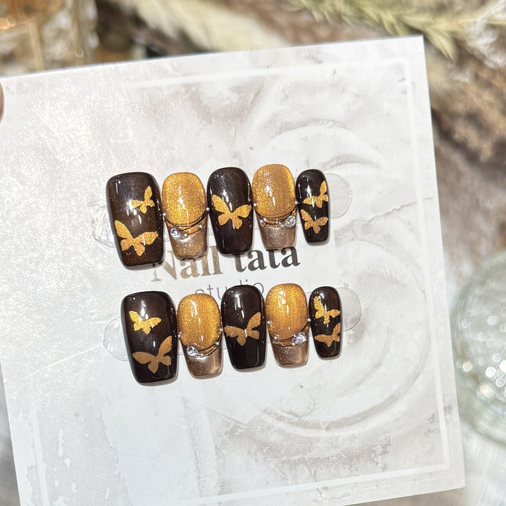 Decorative Butterfly Nail Art Set Bowlift