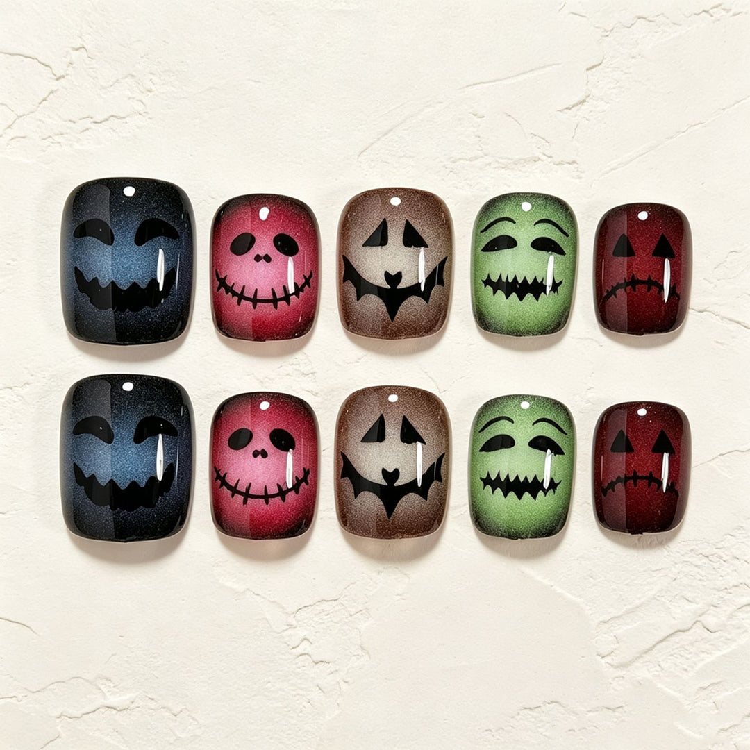 Halloween-Themed Artistic Nail Art Tips Bowlift
