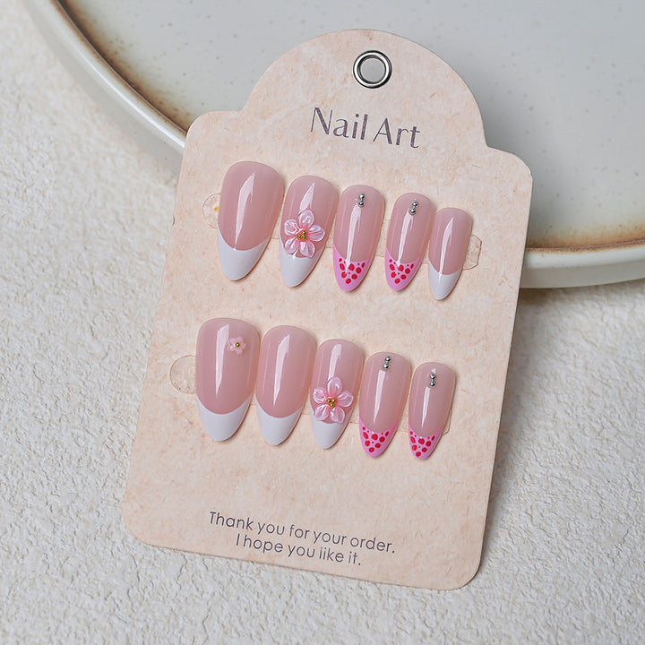 Decorative Floral-Inspired Press-On Nail Collection Bowlift