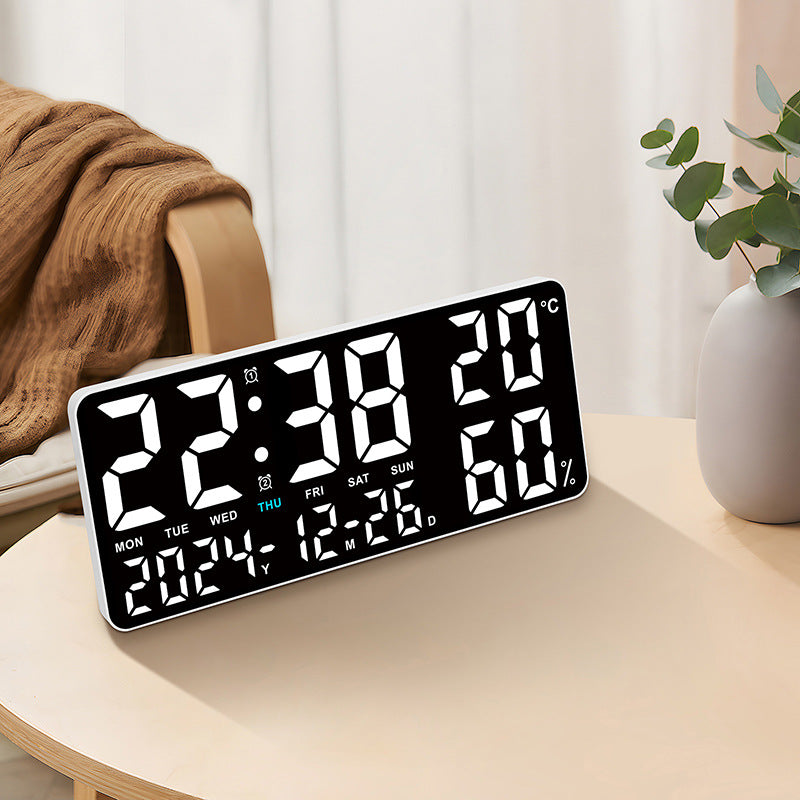 Digital multifunction alarm clock with large LED display Bowlift