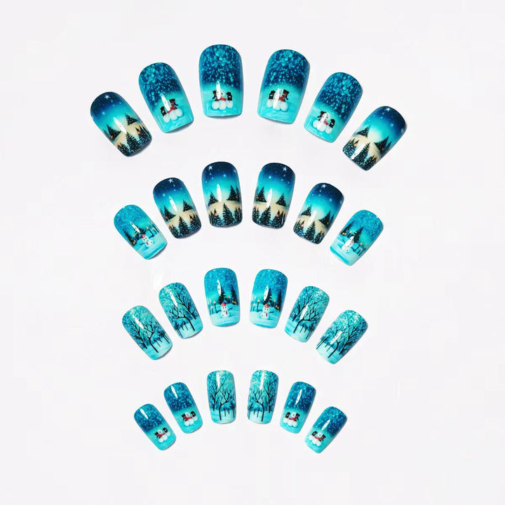 Winter Wonderland Themed Nail Art Bowlift 1788155599