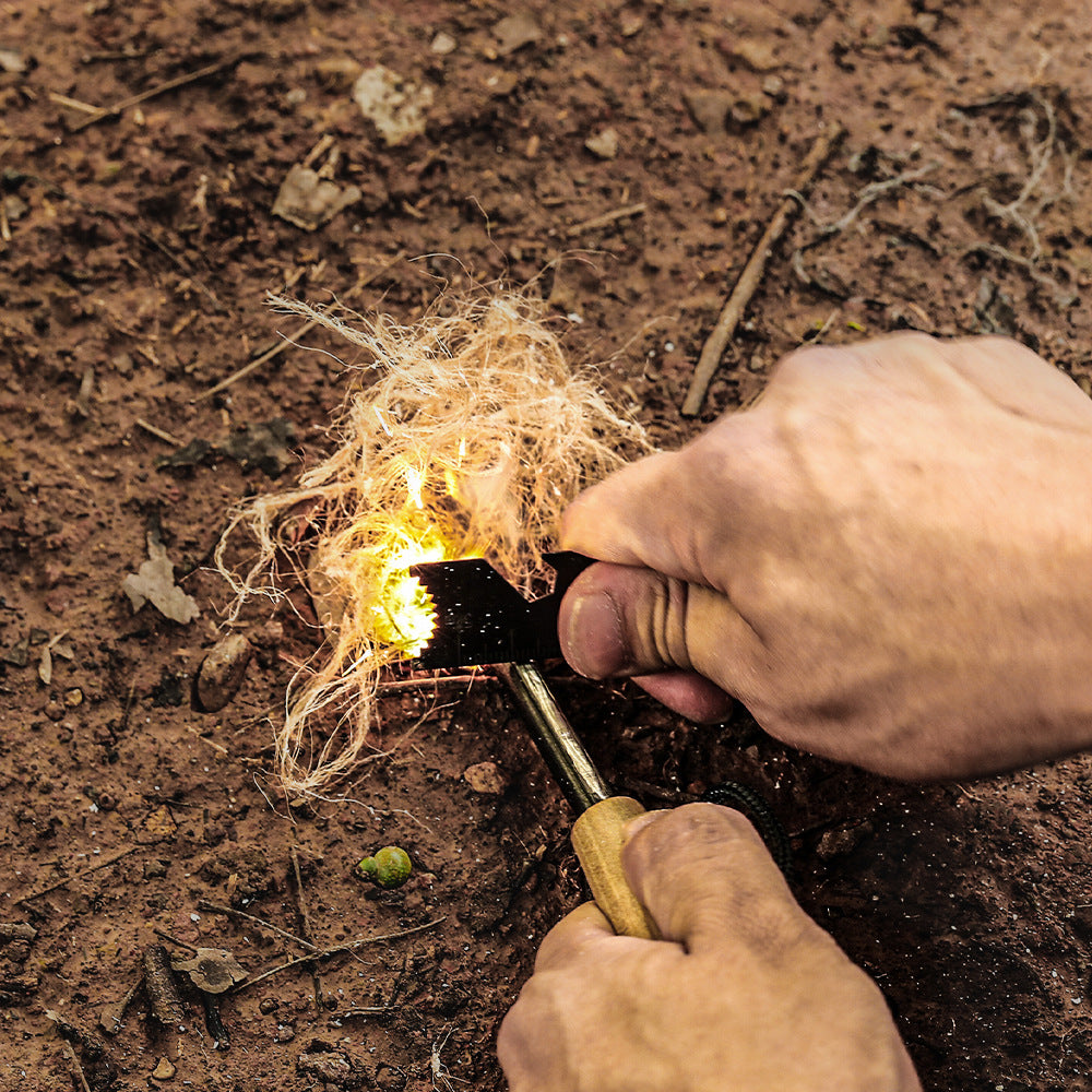natural resin-coated rope firestarter for camping survival Bowlift