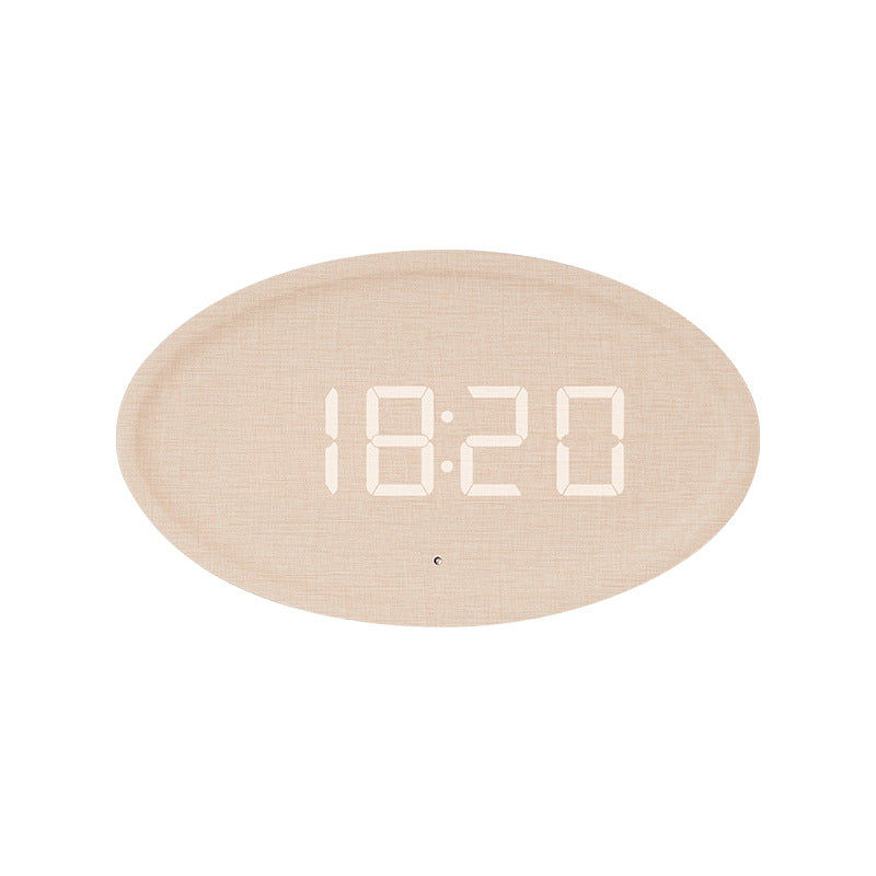 Digital Wall Clock in modern minimalist design Bowlift