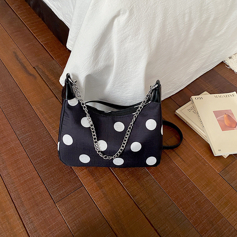 WoPolka Dot Patterned Crossbody Handbag Bowlift