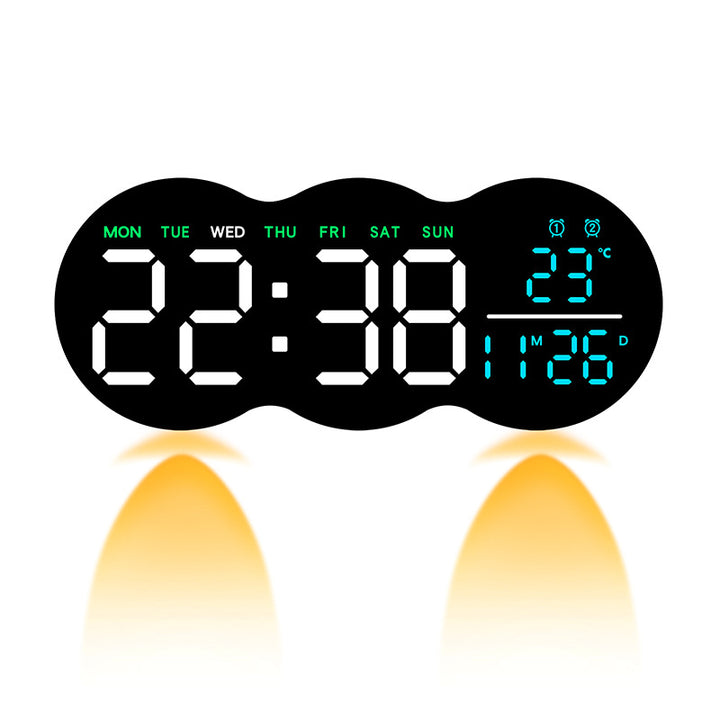 Digital Multifunction Alarm Clock Bowlift