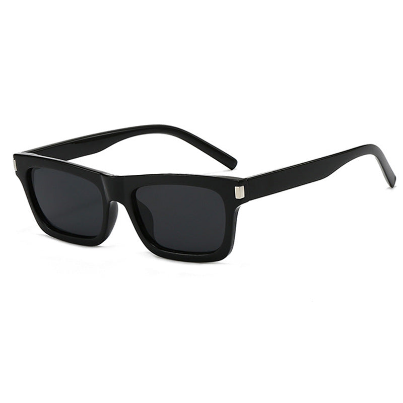 Women's square sunglasses with transparent lenses and stylish design Bowlift