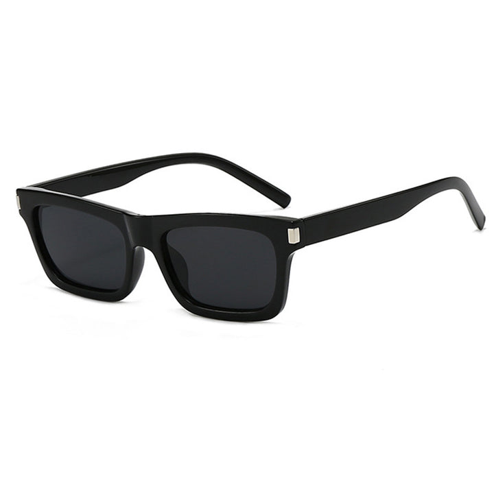 Women's square sunglasses with transparent lenses and stylish design Bowlift