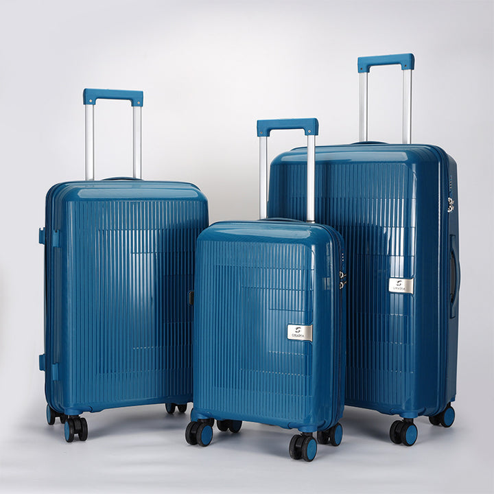 multi-size hardshell spinner luggage set with telescopic handles and double-spinner wheels Bowlift