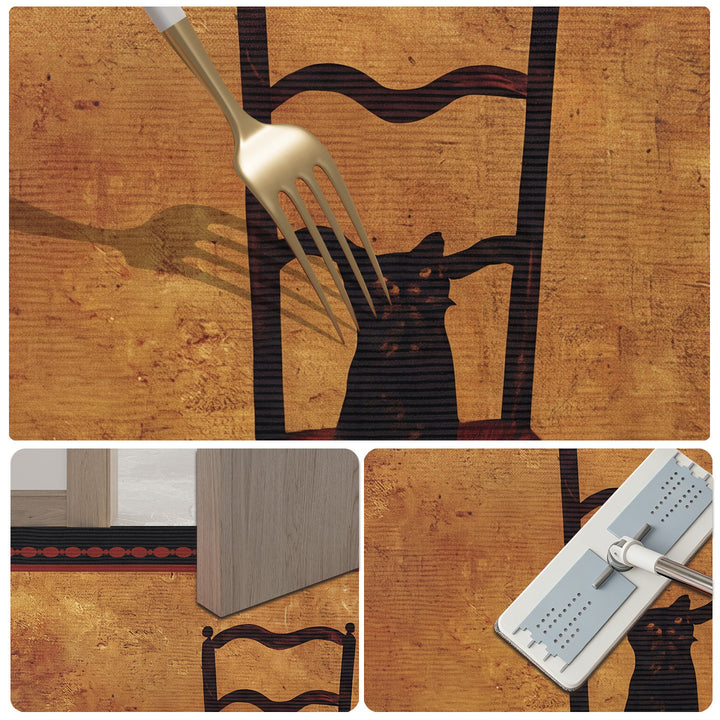 Artistic Entryway Mat Bowlift