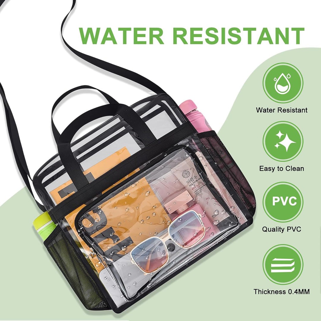 Transparent and Spacious Tote Bag Bowlift