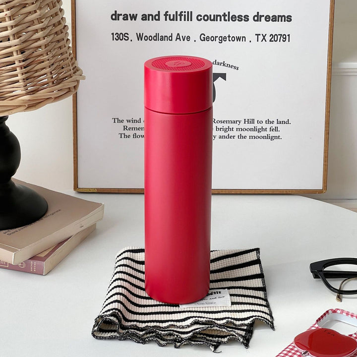 Women's Insulated Drinking Bottle with Anticolonized Lid Bowlift