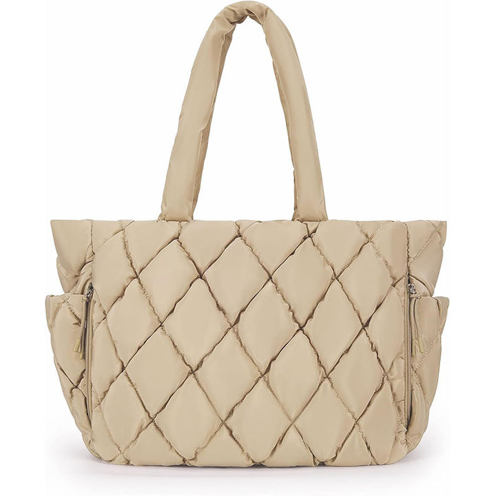 Padded tote bag with multiple compartments Bowlift