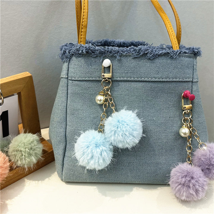 Stylish Denim Tote Bag Bowlift
