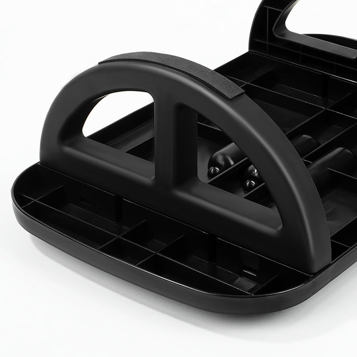 Ergonomic Under-Desk Footrest with Massage Rollers Bowlift