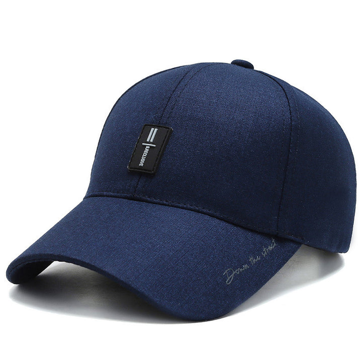 Men's Structured Denim Baseball Cap Bowlift
