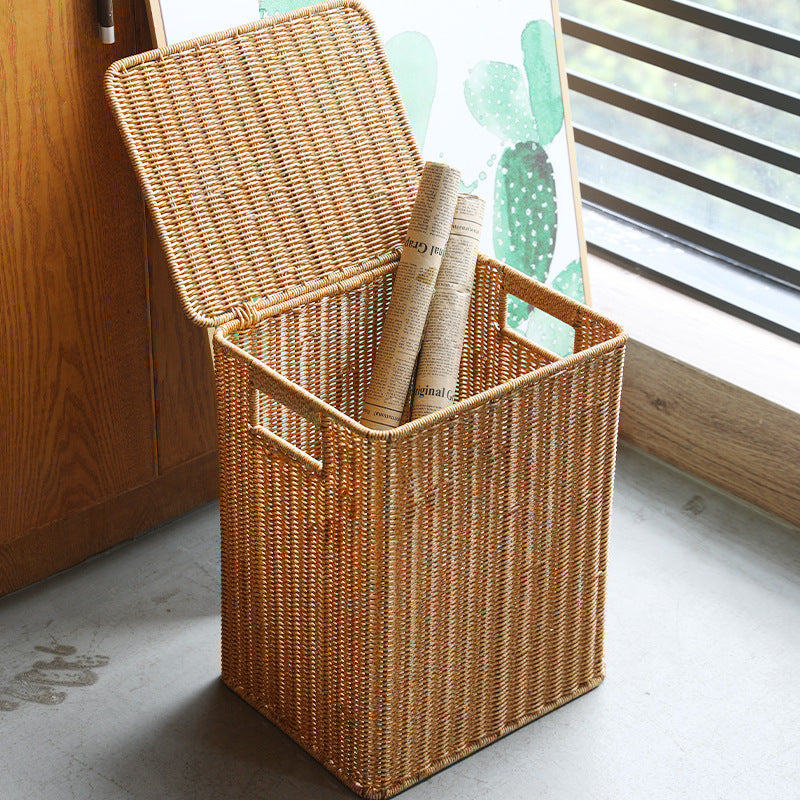 Stylish Woven Storage Cube Bowlift