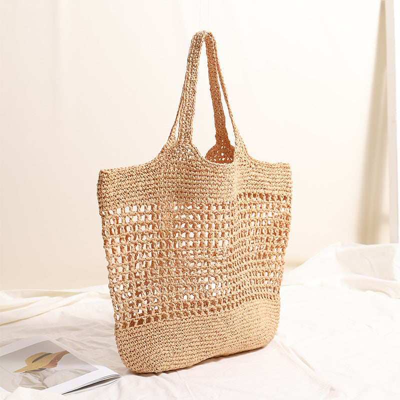 Elegant and Airy Net Beach Bag Bowlift