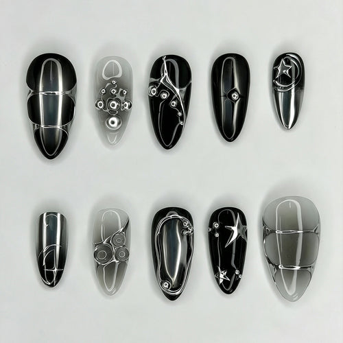 Premium Design Artificial Fingernails Bowlift