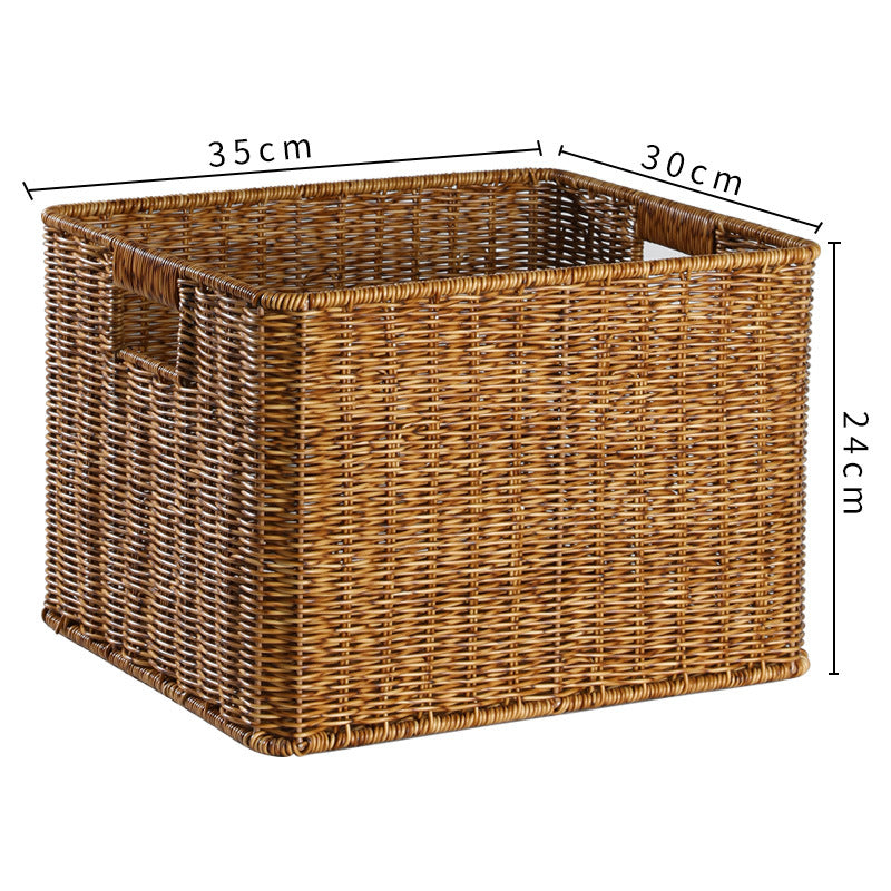 Premium Handwoven Square Storage Basket Bowlift