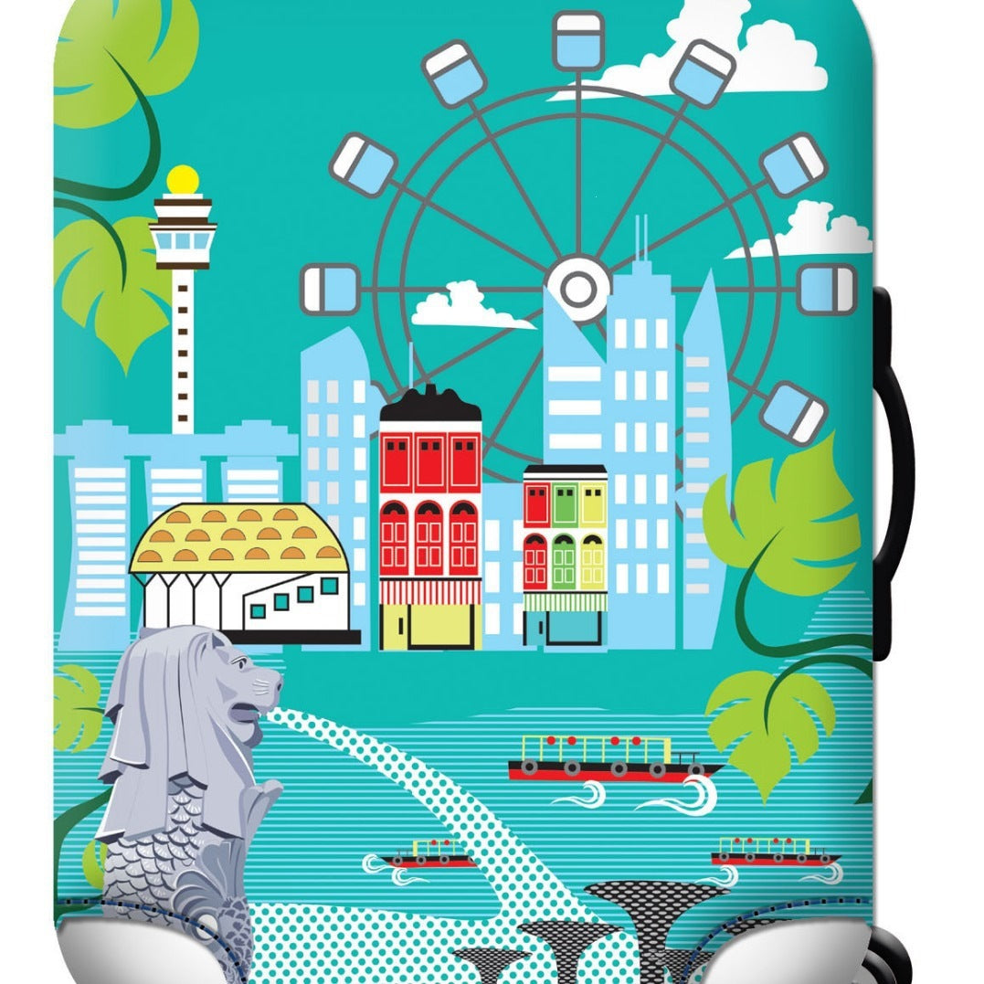 Hard Shell Travel Suitcase Bowlift