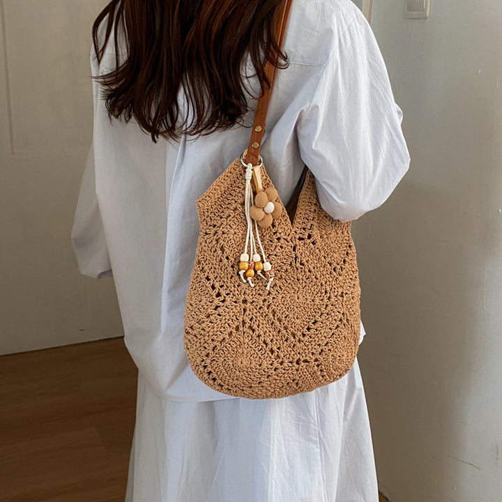 Handmade Macramé Shopper Bag Bowlift